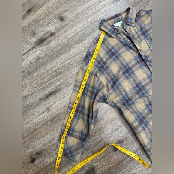 Moussy Plaid Button-Up Shirt Dress Free size - Picture 10 of 10